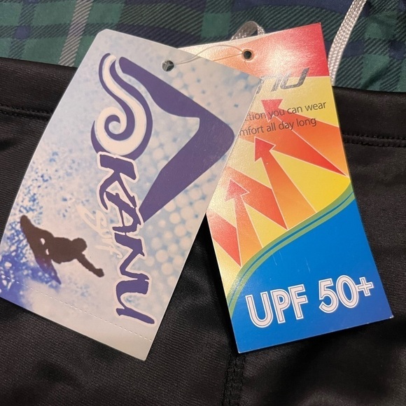 NWT Kanu Surf Mens Competition Jammers Swim Suit  size 32 - Picture 5 of 5